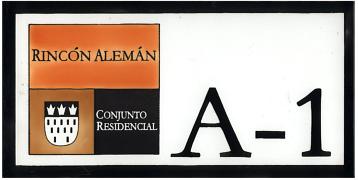 Rincon Aleman Numeros 30x15